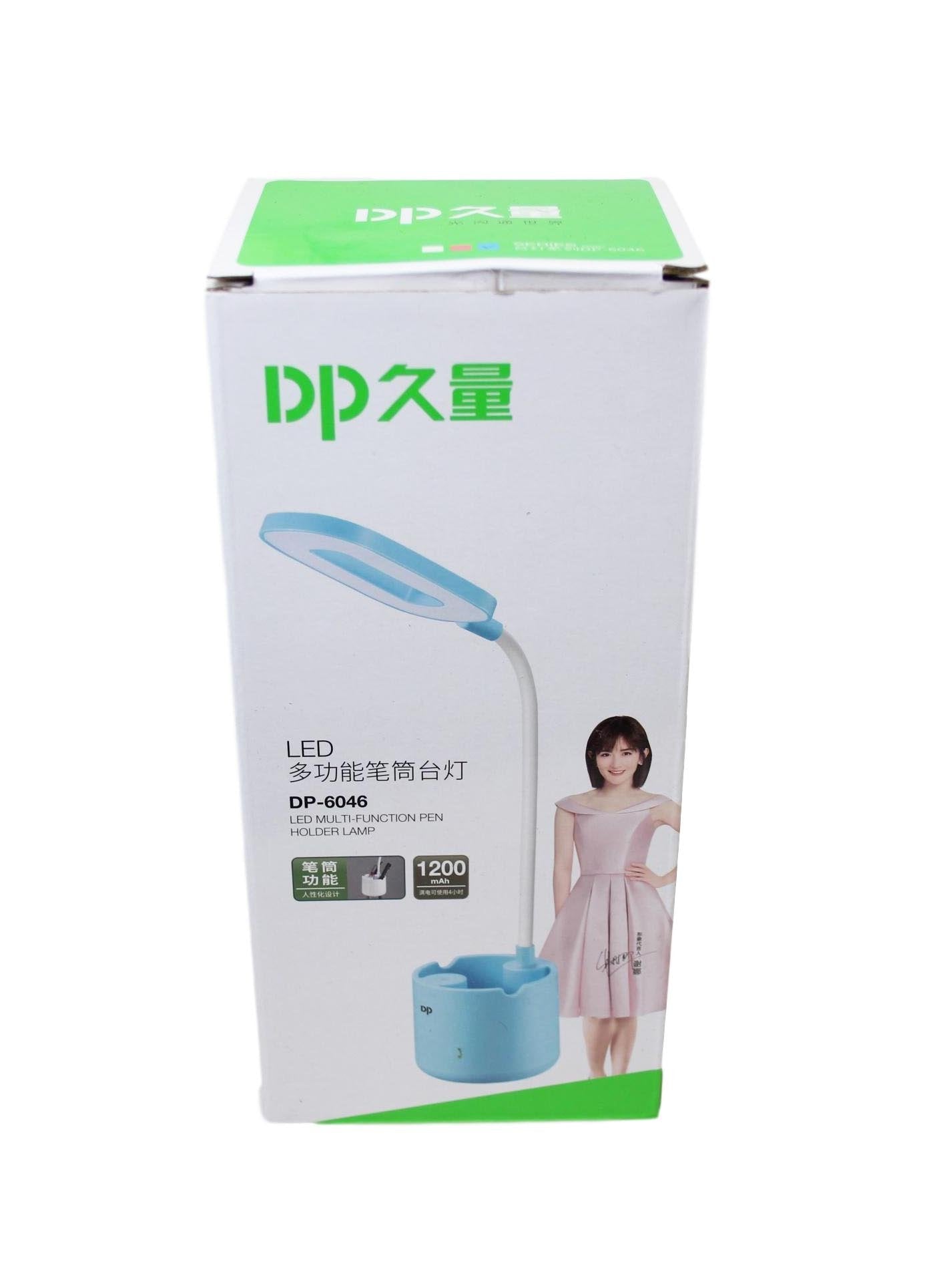 Versatile LED Desk Lamp with Stationery Organizer and Night Light Functionality