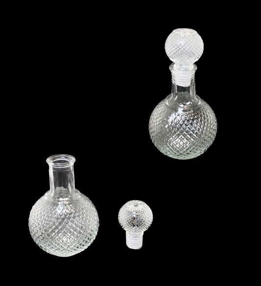 250ml Elegant Glass Oil Vinegar Seasoning Drizzle Bottle
