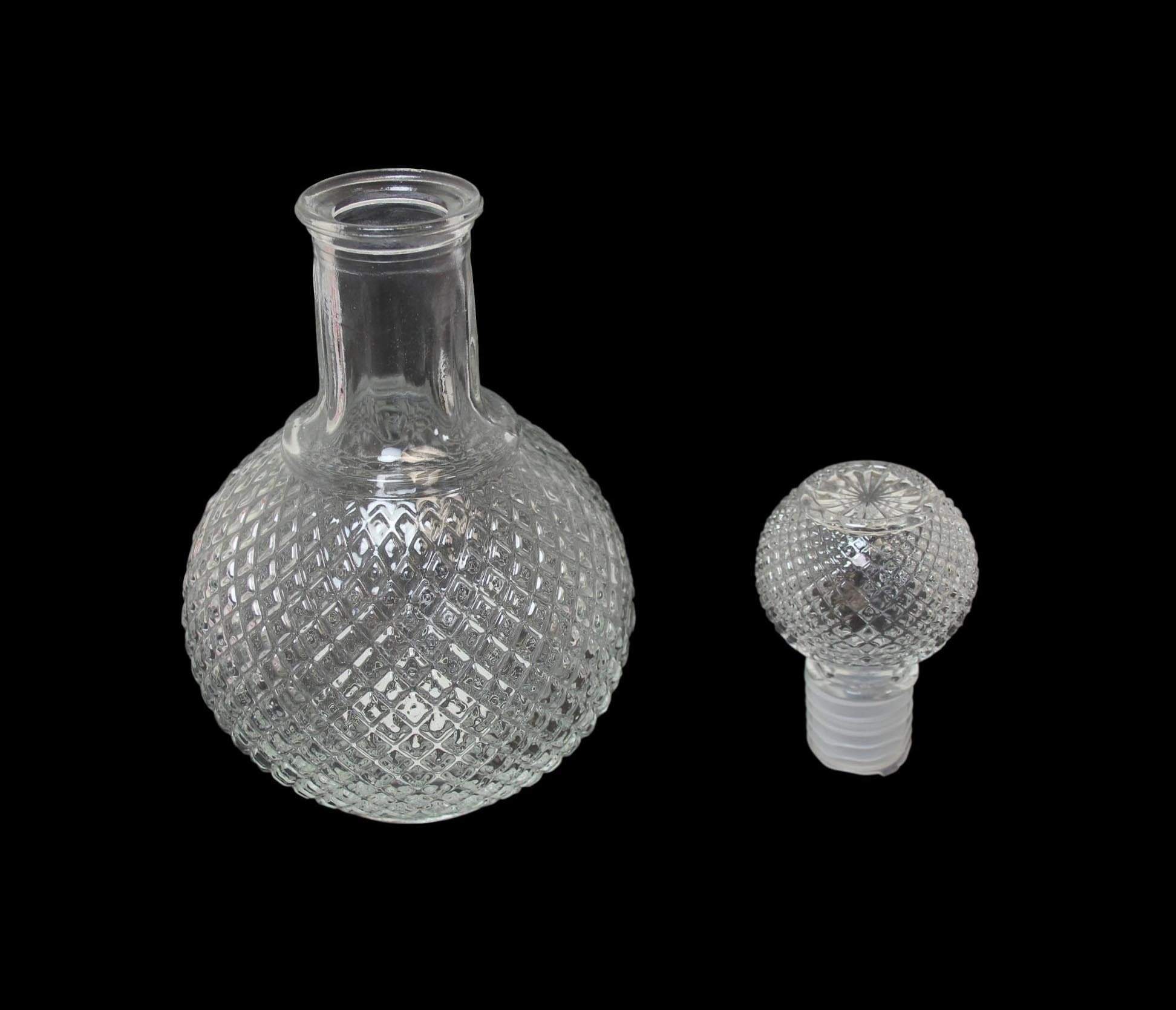 250ml Elegant Glass Oil Vinegar Seasoning Drizzle Bottle