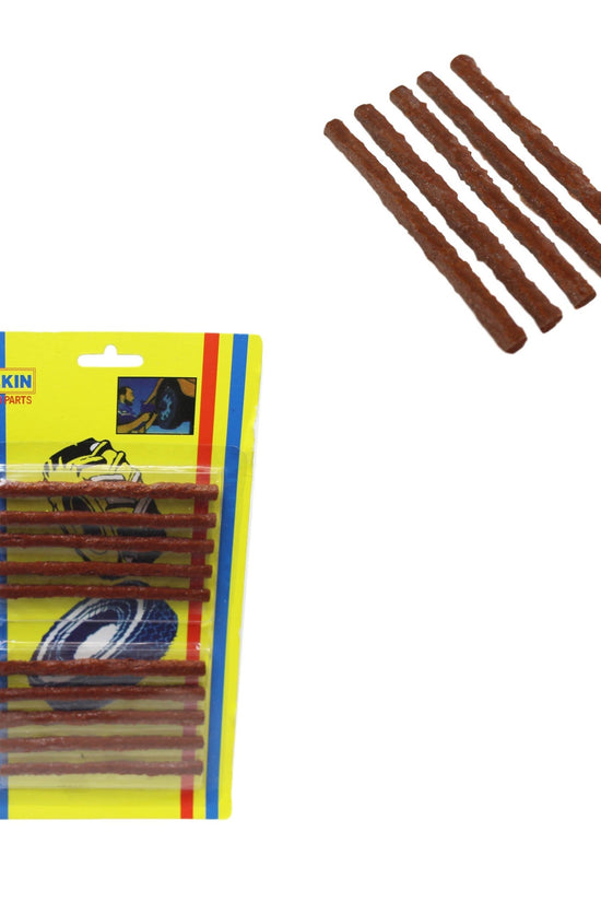 Tubeless Tyre Puncture Repair Strips DIY Outdoor Repair Kit 10 Pack