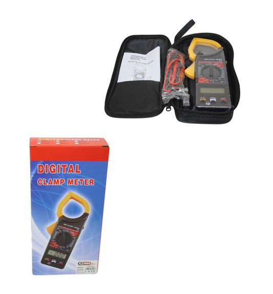 Professional Digital Clamp Meter Multimeter for AC DC Current