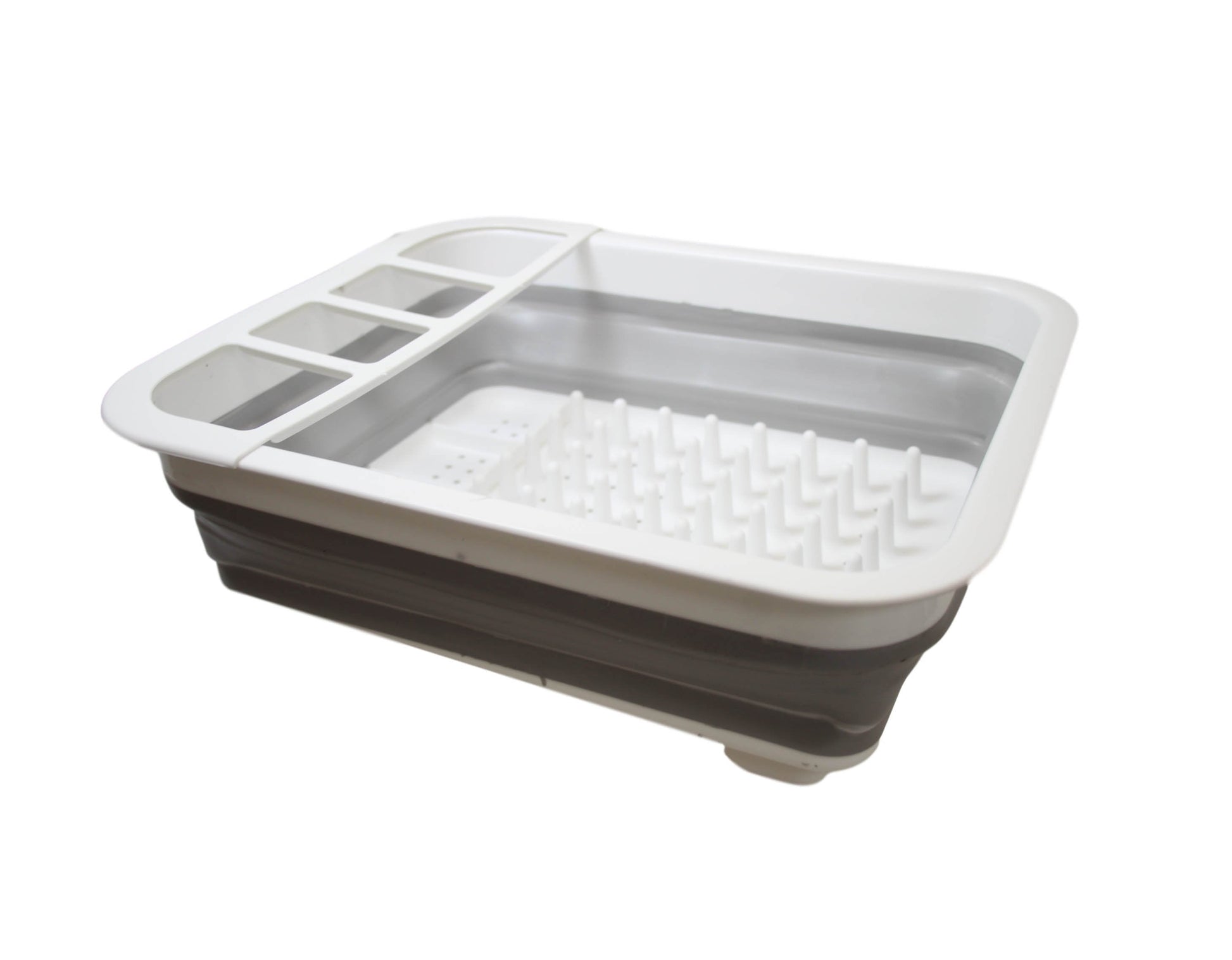 Compact Foldable Silicone Kitchen Sink Dish Drainer 36 x 30 x 10 cm