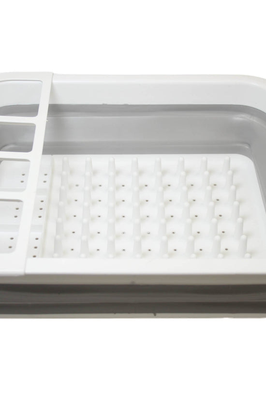 Compact Foldable Silicone Kitchen Sink Dish Drainer 36 x 30 x 10 cm