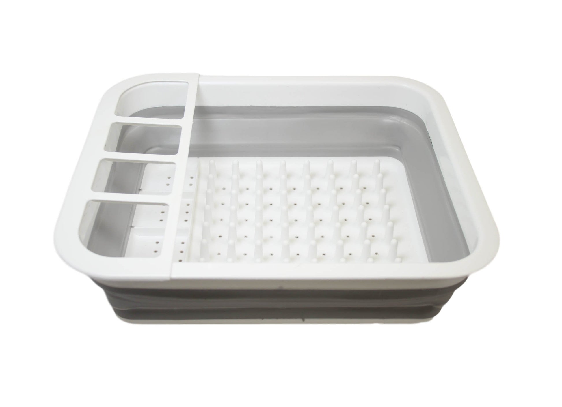 Compact Foldable Silicone Kitchen Sink Dish Drainer 36 x 30 x 10 cm