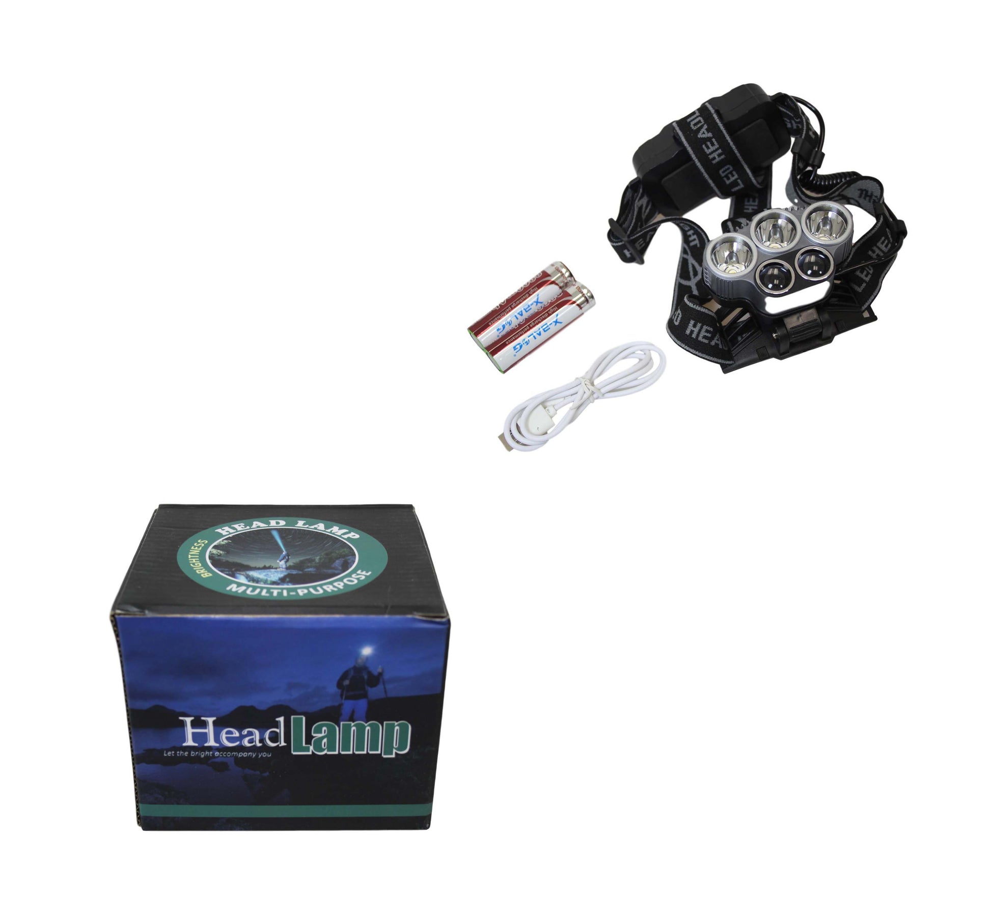 Versatile Camping Headlamp Torch for Outdoor Adventures