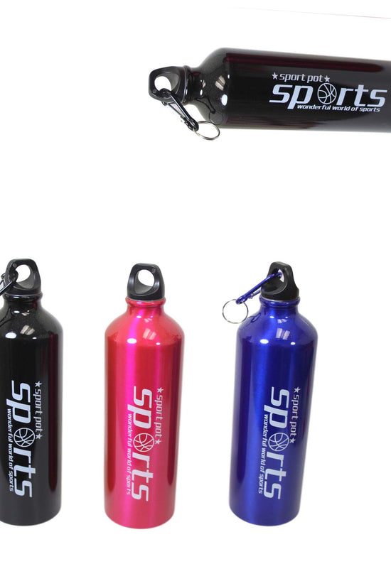 Durable Metal Gym Sports Water Bottle in Assorted Colors