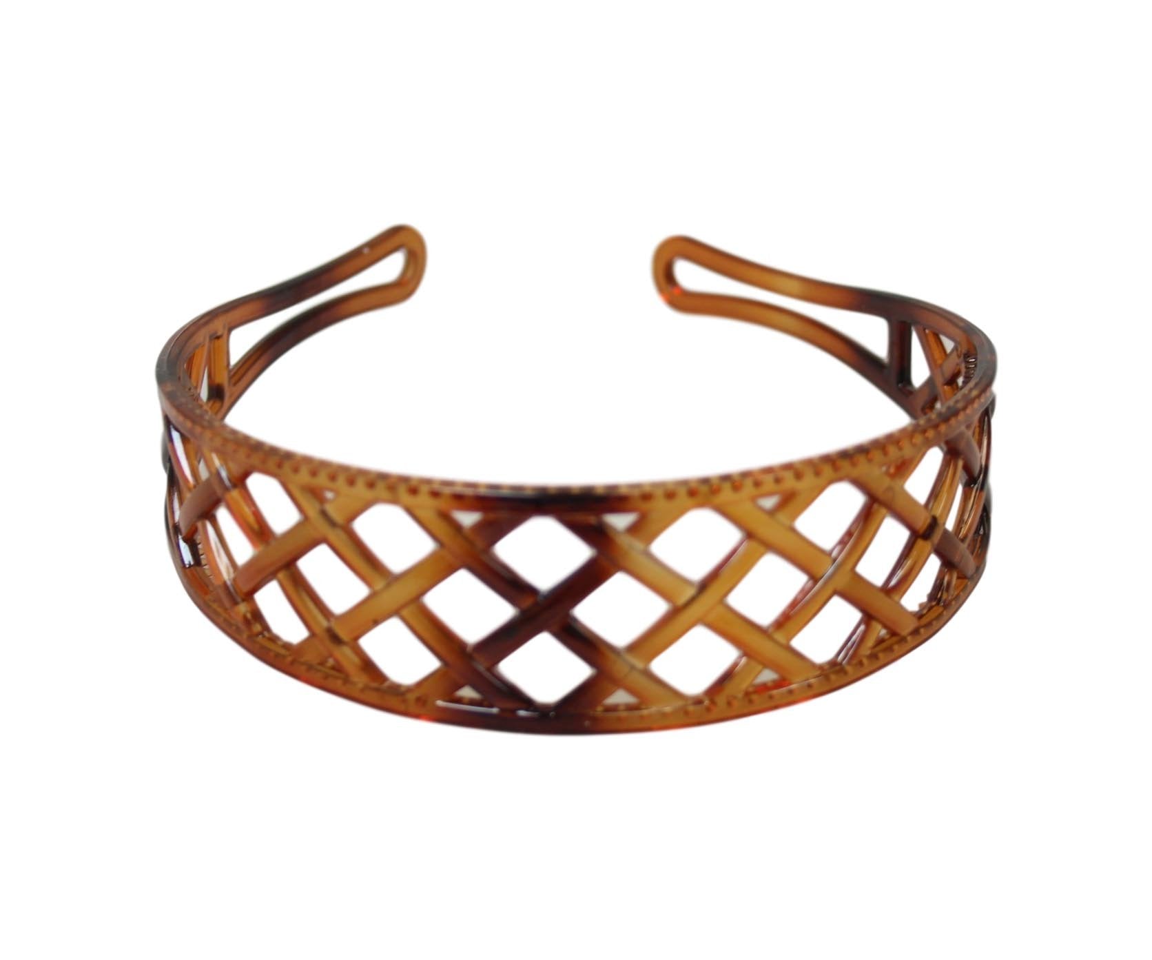 Girls Assorted Plastic Wide Hair Head Band 3cm