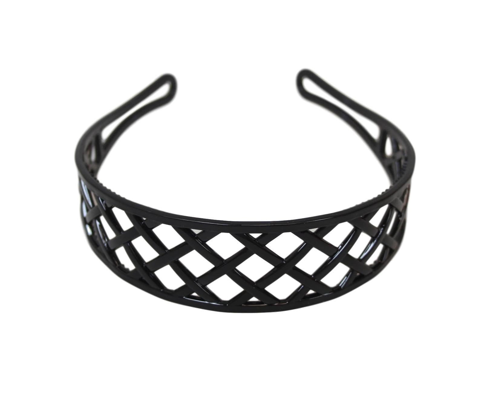 Girls Assorted Plastic Wide Hair Head Band 3cm