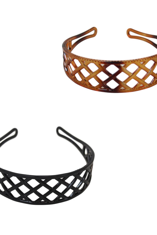 Girls Assorted Plastic Wide Hair Head Band 3cm