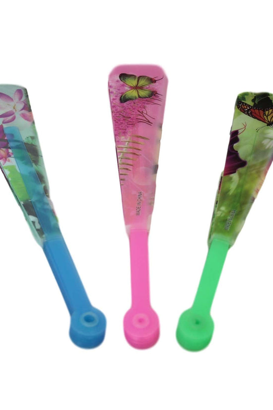 Chinese Folding Hand Fan Assorted Designs 24 x 42 cm