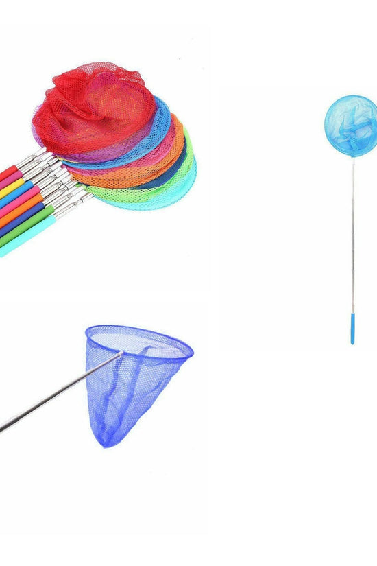 Extendable Fishing Net with Stainless Steel Handle Assorted Colors