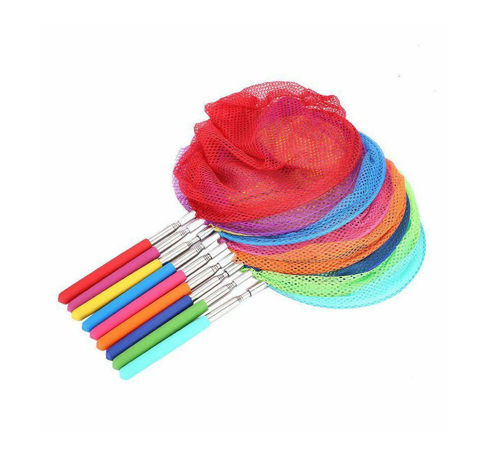 Extendable Fishing Net with Stainless Steel Handle Assorted Colors