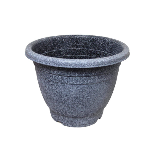 Elegant Grey Stone Style Indoor Outdoor Plant Pot 31cm x 245cm