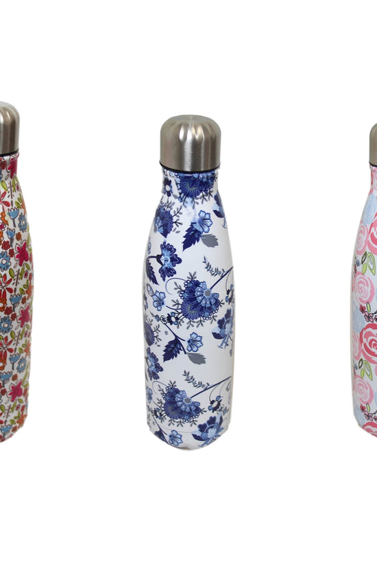 500ml Steel Thermos Drinking Flask Bottle Assorted Designs