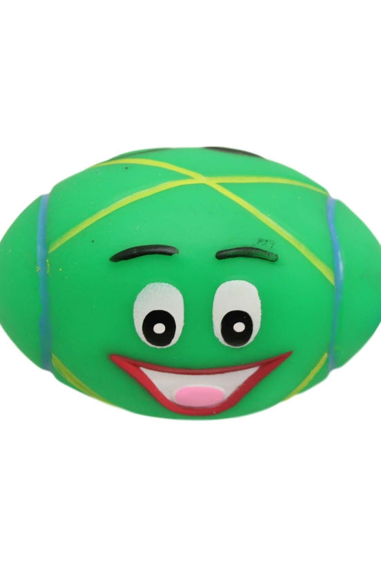 Interactive Pet Dog Toy Squeaky Ball with Fun Dog Design