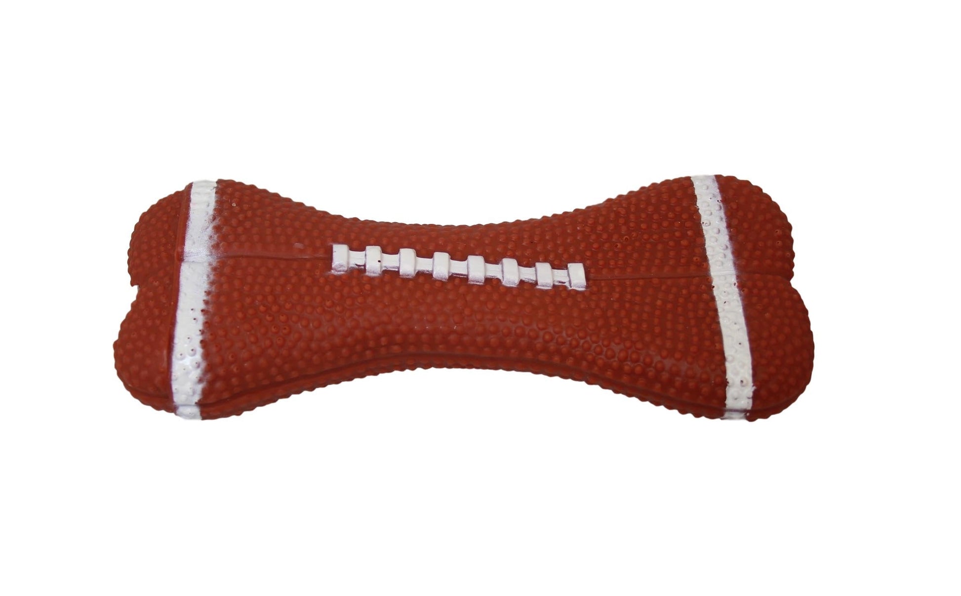 Interactive Pet Dog Toy Squeaky Bone with BasketballRugby Design