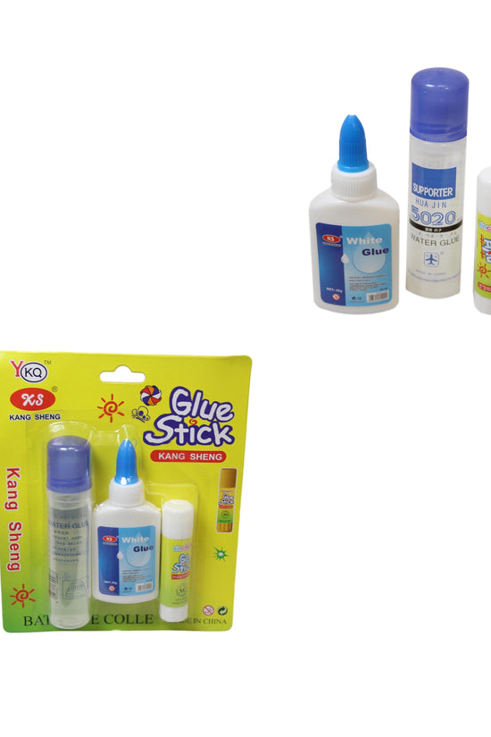 Craft Glue Stick Set Pack of 3 Multi Arts Crafts Stationery