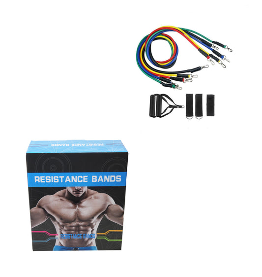 Premium Resistance Exercise Bands Set for Versatile Home Workouts