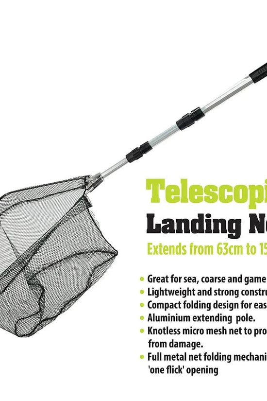 Durable Telescopic Fishing Landing Net with 11lb Loading Capacity