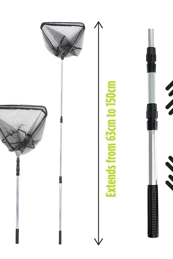 Durable Telescopic Fishing Landing Net with 11lb Loading Capacity