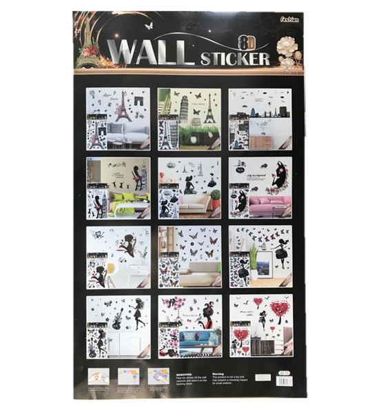 Assorted Large Wall Stickers for Stylish Room Dcor