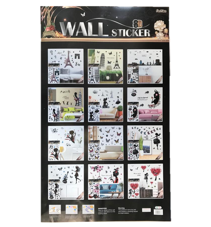 Assorted Large Wall Stickers for Stylish Room Dcor