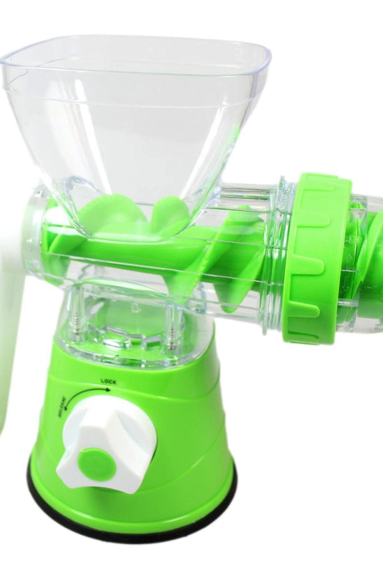 Compact Plastic Juicing Machine for Fresh Fruit and Vegetables