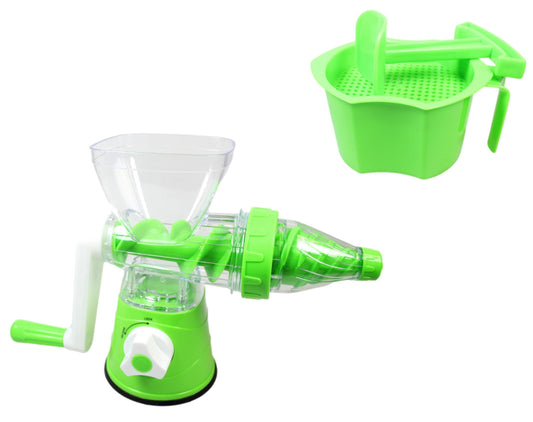 Compact Plastic Juicing Machine for Fresh Fruit and Vegetables