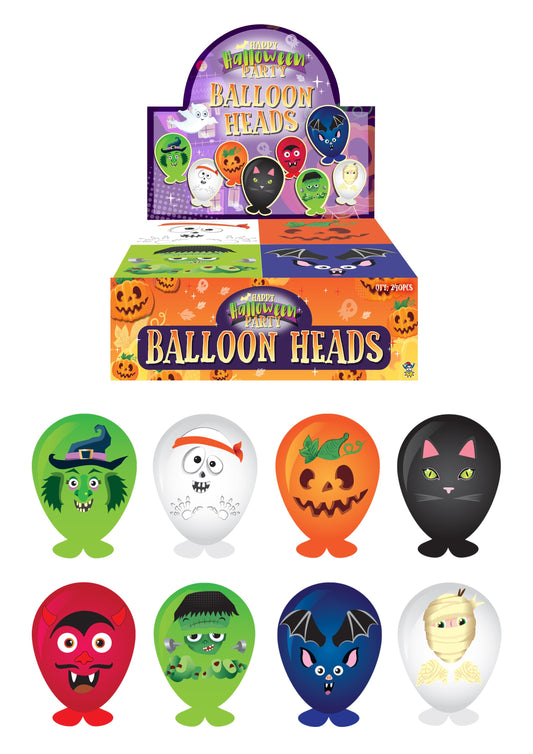 Halloween Balloon Heads DIY Character Creation Kit