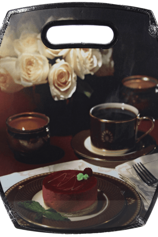 Premium Printed Plastic Kitchen Chopping Board 30 x 38 x 11 cm