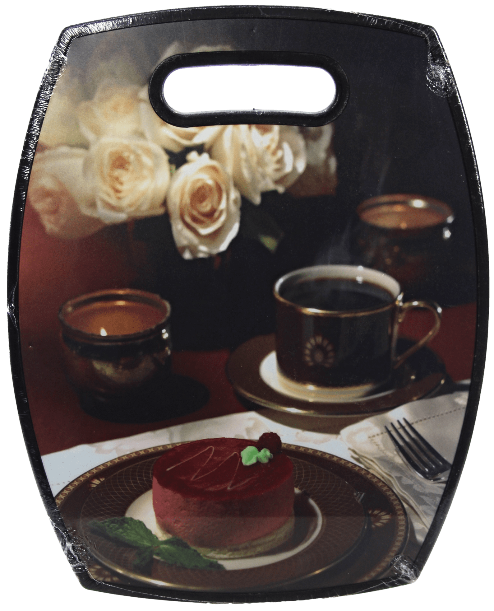 Premium Printed Plastic Kitchen Chopping Board 30 x 38 x 11 cm