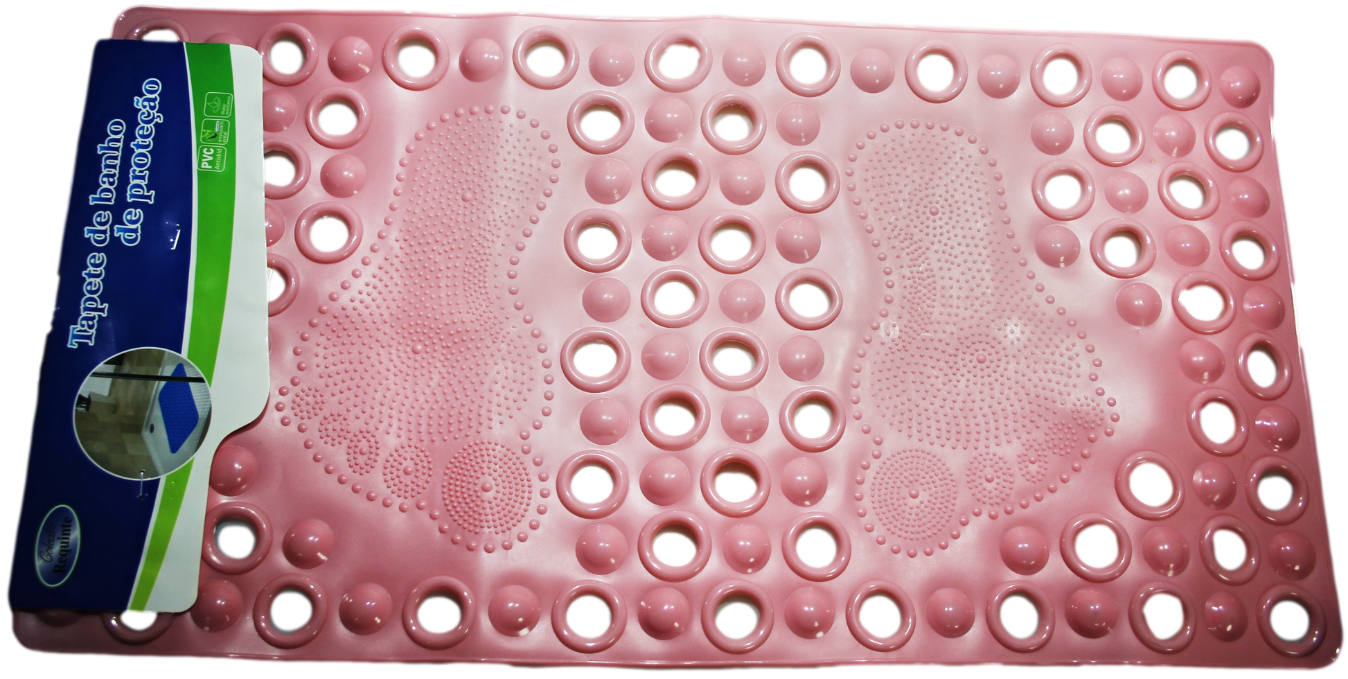 Feet Design AntiSlip Bath Mat for Shower Safety