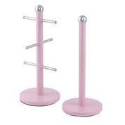 Apple Blossom Kitchen Roll Holder Mug Tree Set