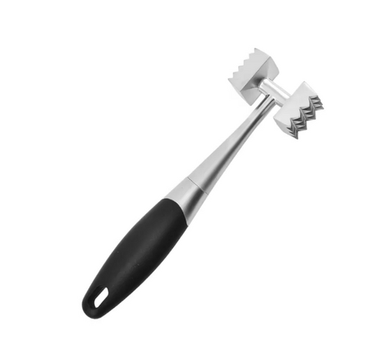 Durable Metal Two Sided Meat Hammer Tenderiser Kitchen Tool