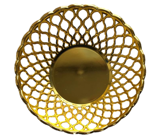 Netted Design Plastic Fruit Bowl Stylish Addition for Your Kitchen