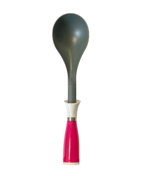 Durable Plastic Kitchen Ladle Assorted Colors 33 cm