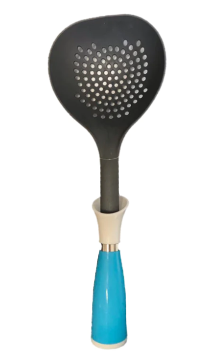 Multipurpose Plastic Kitchen Draining Sieve Spoon 33 cm