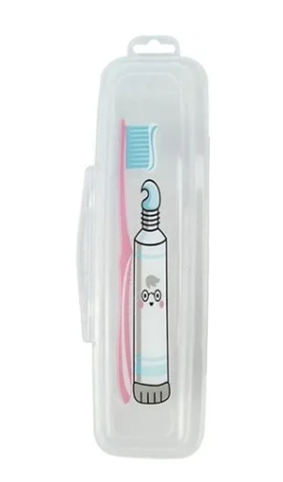 Clear Toothbrush Holder Case Box for Travel Everyday Use