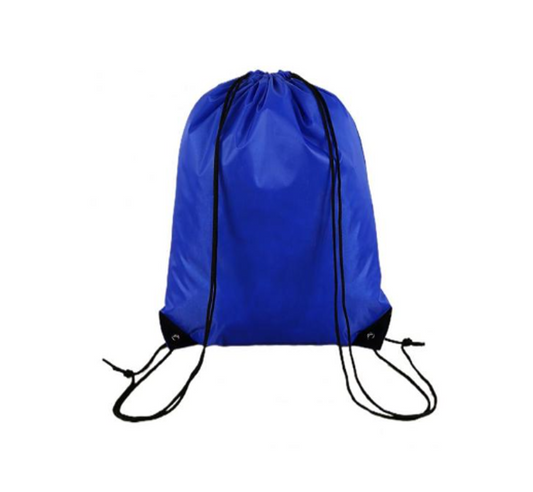 Drawstring Gym School Backpack Bag Assorted Colours