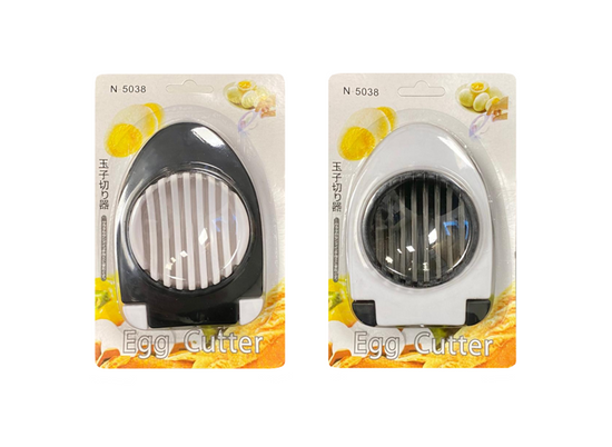 11cm Plastic Egg Slicer Assorted Colors