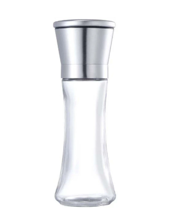 Glass Salt Pepper Spice Grinder Elegant Kitchen Essential