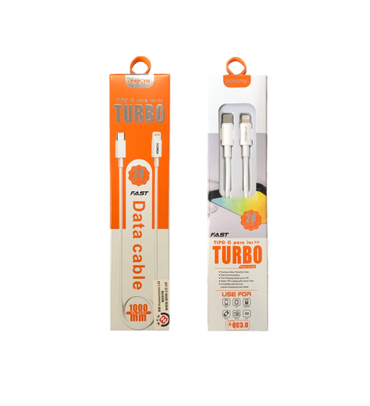 Hongyu Phone Charger Lightning Cable QC30 Fast Charging Data Transfer