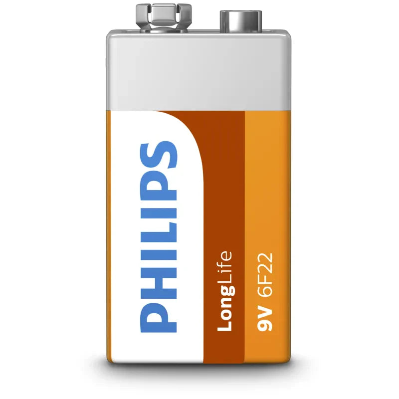 Philips Zinc Chloride 9V Battery Reliable and LongLasting Power Source