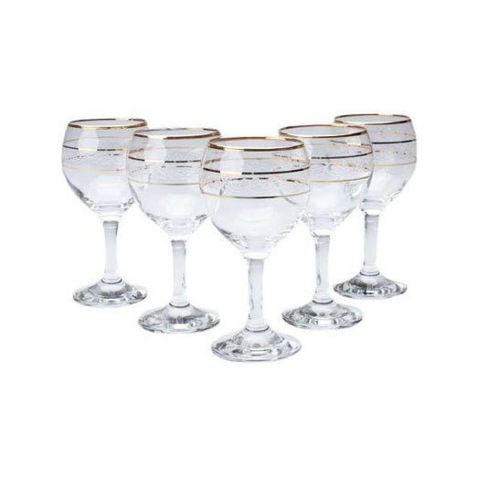 Elevate Your Wine Experience with Gurallar 210cc Wine Glasses Set