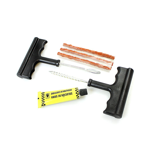 6Piece Tubeless Tyre Repair Kit for Quick Efficient Tire Repairs