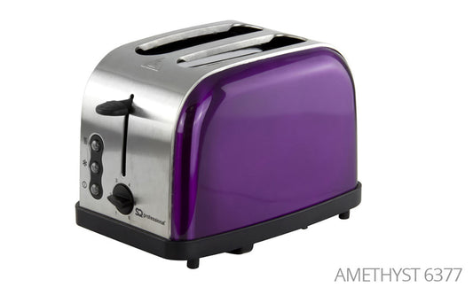 SQ Professional Legacy 2 Slice Toaster 900W Amethyst Stylish and Efficient Kitchen Appliance