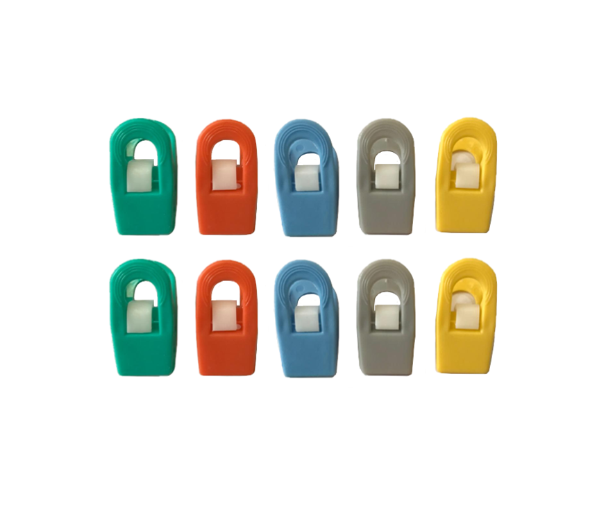 10Pack Plastic Laundry Clothes Pegs Secure Versatile Laundry Accessories