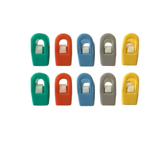 10Pack Plastic Laundry Clothes Pegs Secure Versatile Laundry Accessories
