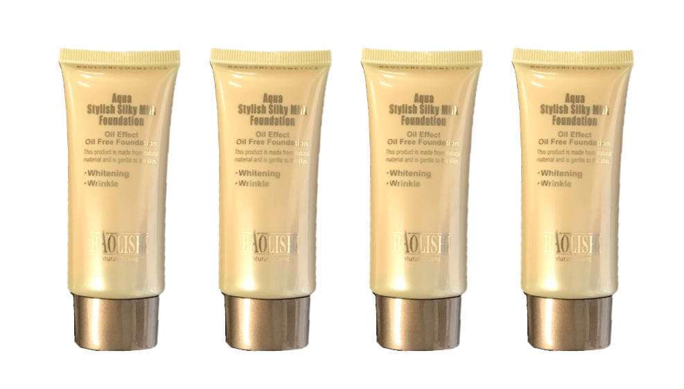Baolishi Aqua Stylish Silky Milk Foundation Set of 24 Shades