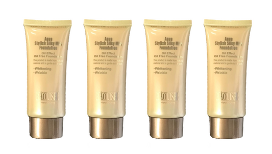Baolishi Aqua Stylish Silky Milk Foundation Set of 24 Shades